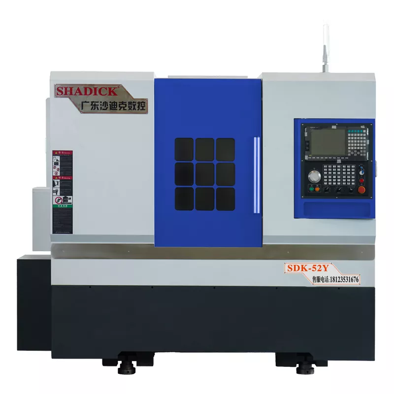 เครื่องผสมซีเอ็นซีแบบเทิร์น-เทลสต็อค 52-Tailstock